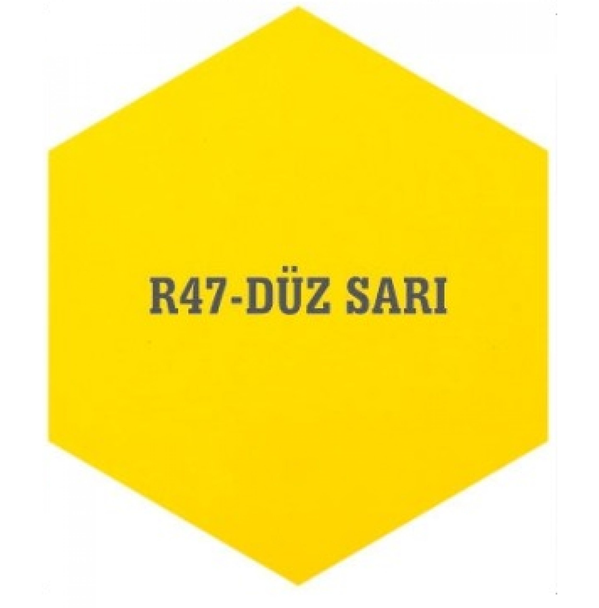 R47-DÜZ SARI